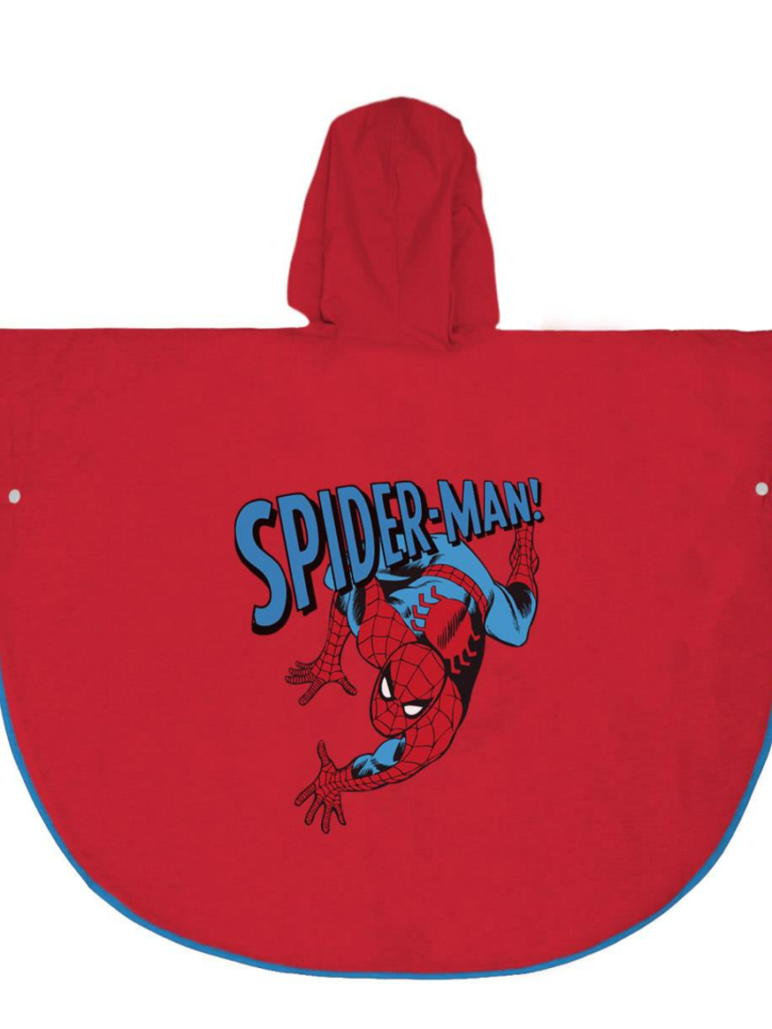 παιδικό αδιάβροχο κόκκινο με το spiderman 2400000726 για αγόρι - Disney