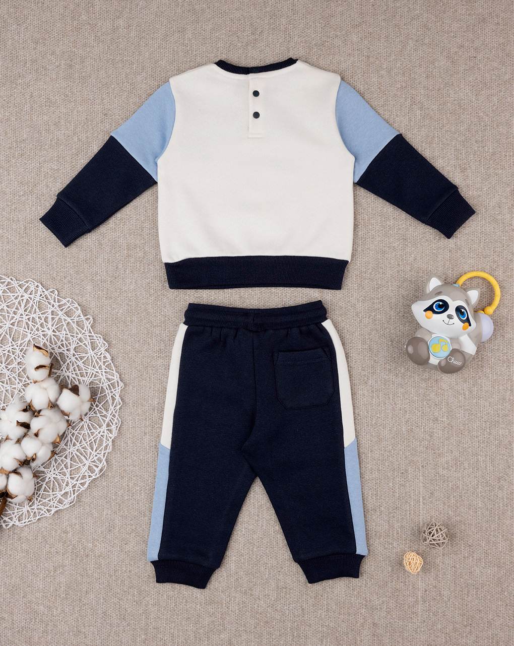 βρεφικό σετ μπλούζα φούτερ και φόρμα artic για αγόρι - Prénatal