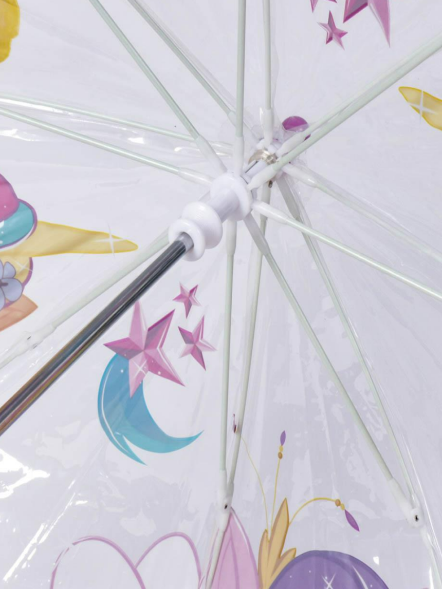 παιδική ομπρέλα διαφανής my little pony 2400000740 για κορίτσι - Disney