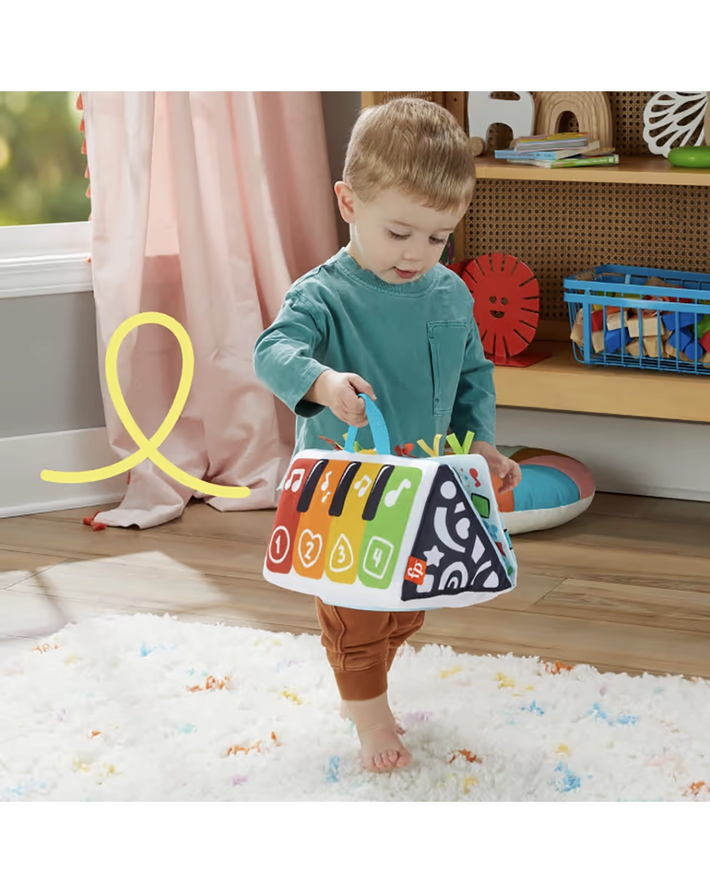 Mattel fisher price μαλακό μουσικό πιανάκι hnd54 - Fisher-Price