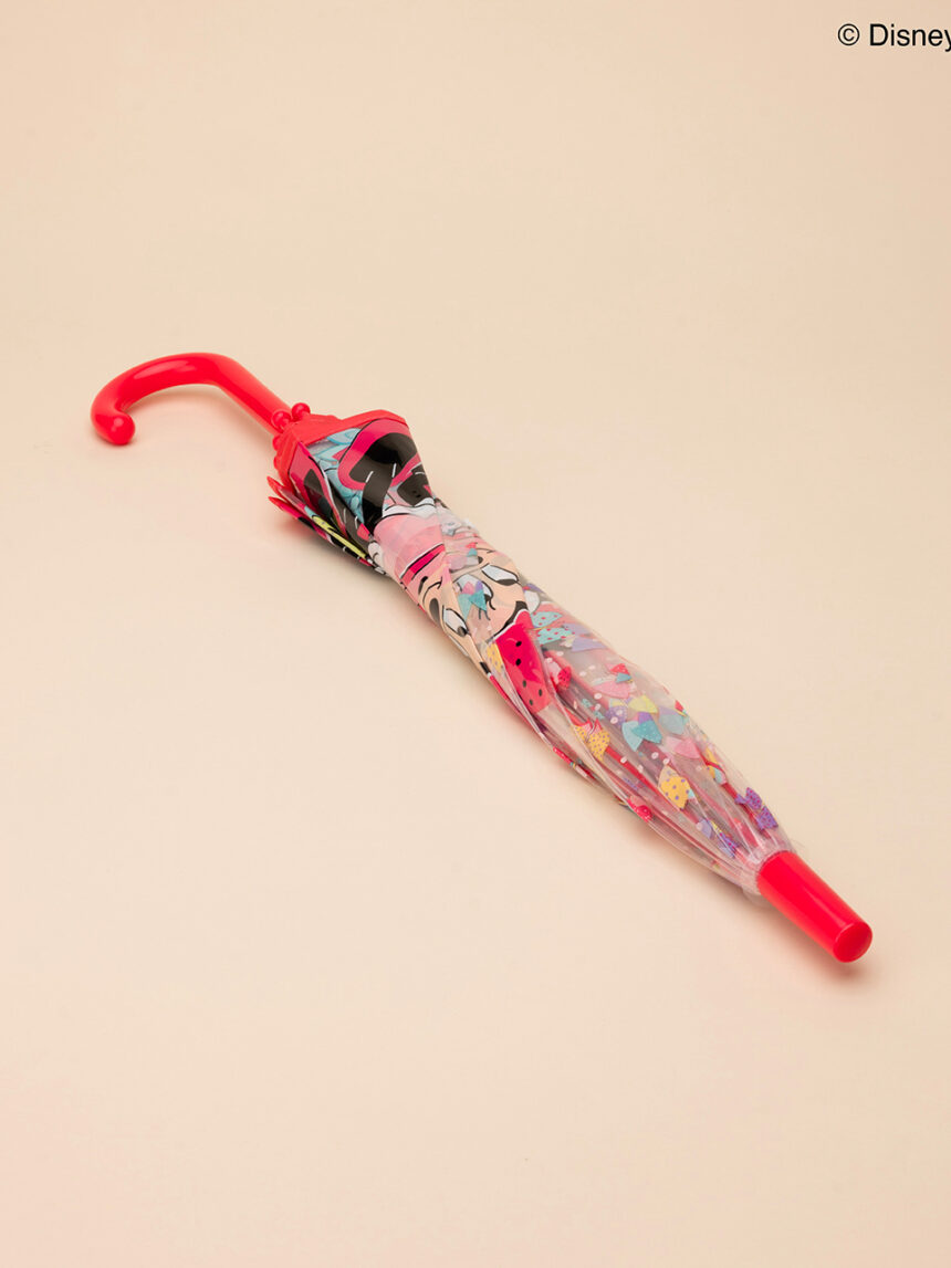 παιδική ομπρέλα διαφανής με τη minnie για κορίτσι - Prénatal