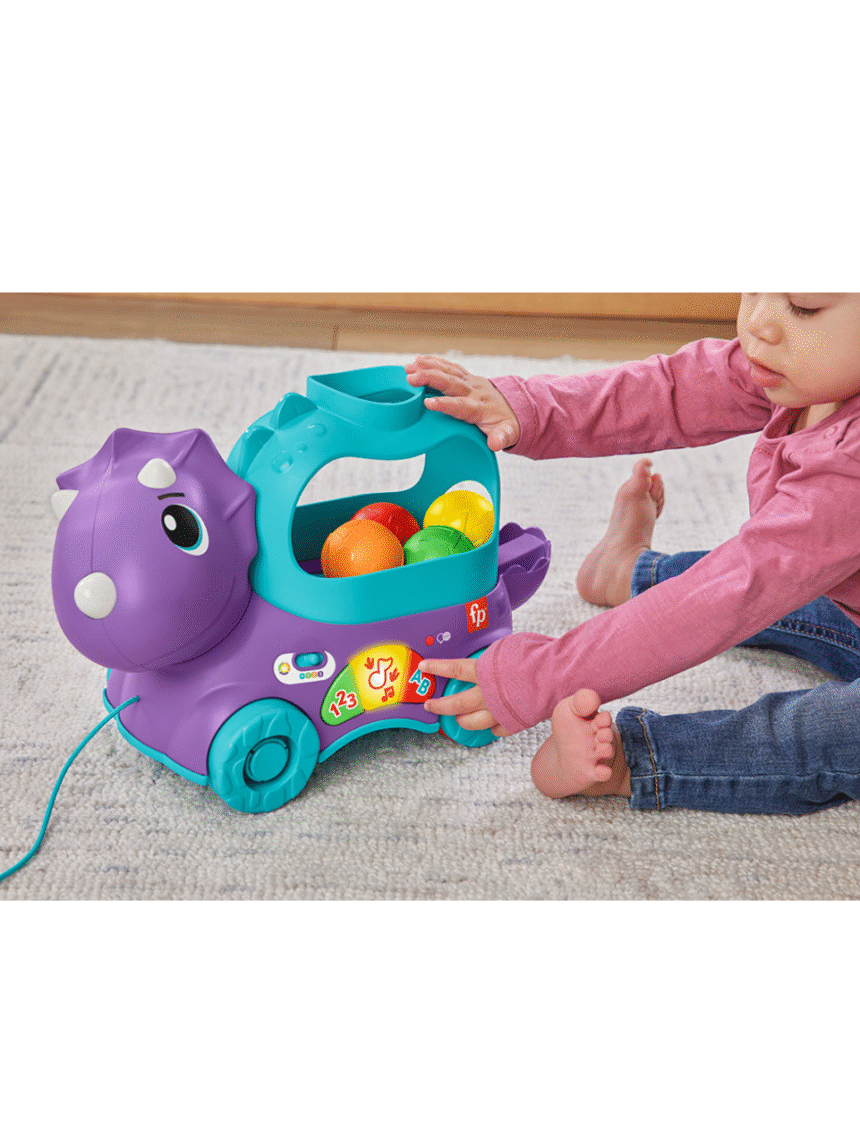 Fisher price εκπαιδευτικό συρόμενο δεινοσαυράκι hnr55 - Fisher-Price