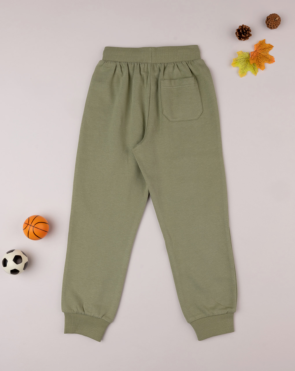 παιδικό παντελόνι φόρμας χακί για αγόρι - Prénatal