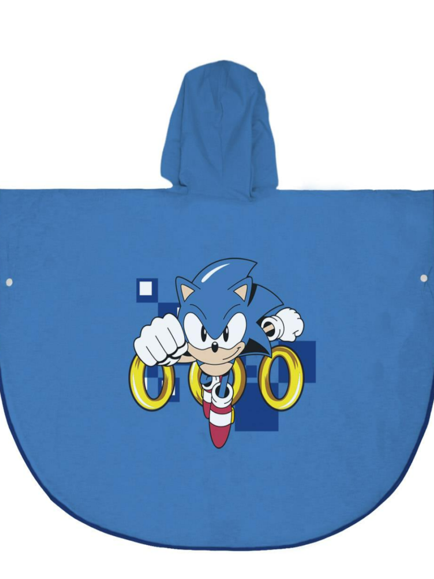 παιδικό αδιάβροχο μπλε με το sonic 2400000732 για αγόρι - Disney