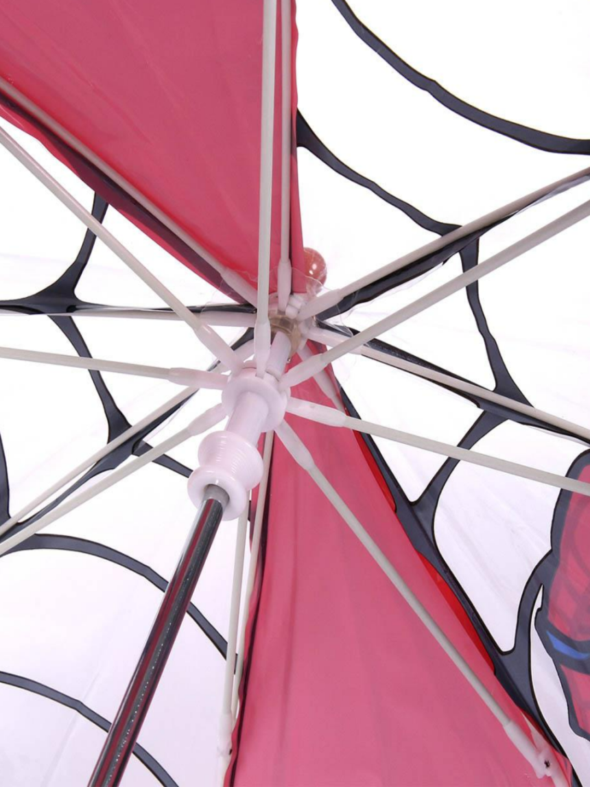 παιδική ομπρέλα διαφανής spiderman 2400000654 για αγόρι - Disney