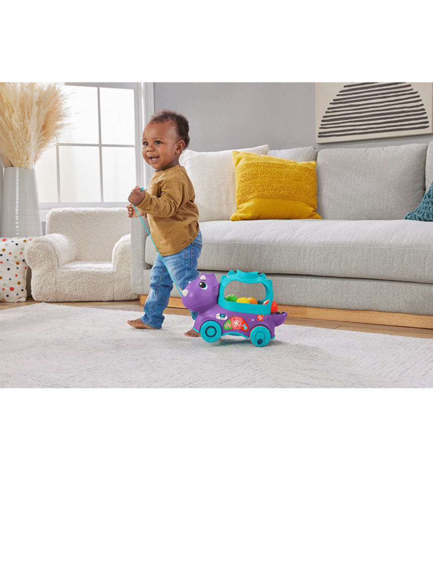 Fisher price εκπαιδευτικό συρόμενο δεινοσαυράκι hnr55 - Fisher-Price