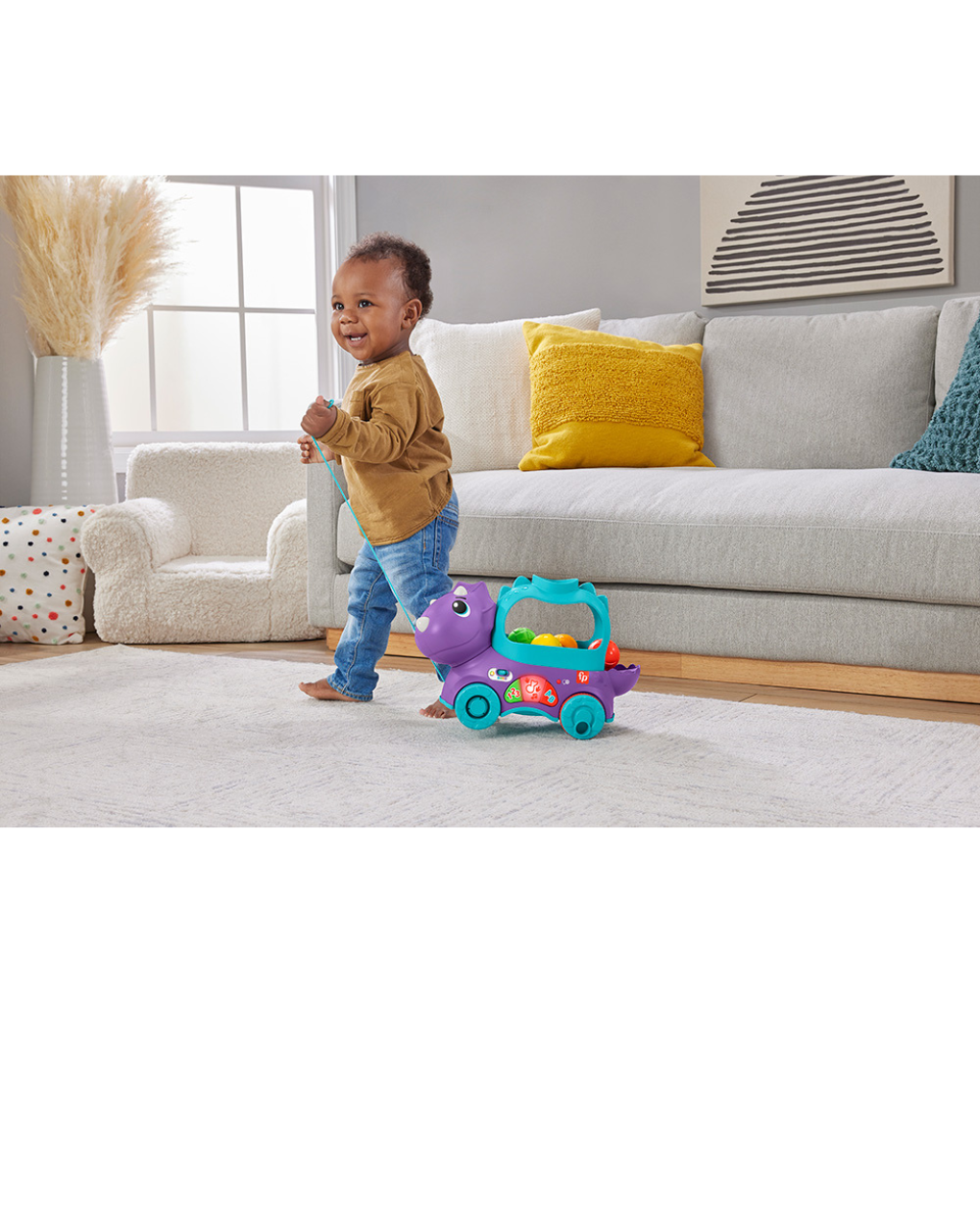 Fisher price εκπαιδευτικό συρόμενο δεινοσαυράκι hnr55 - Fisher-Price