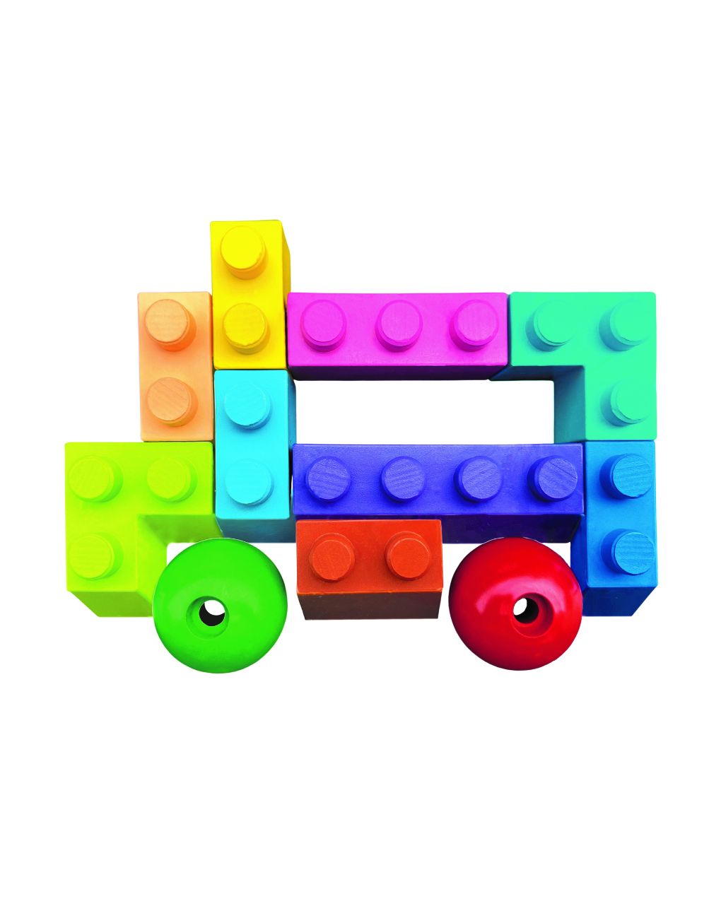 Haku yoka block crayons - school bus cp223084 - HAKU YOKA