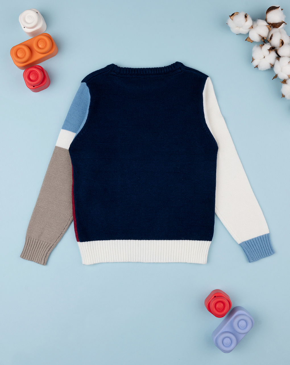 παιδικό πουλόβερ πολύχρωμο για αγόρι - Prénatal