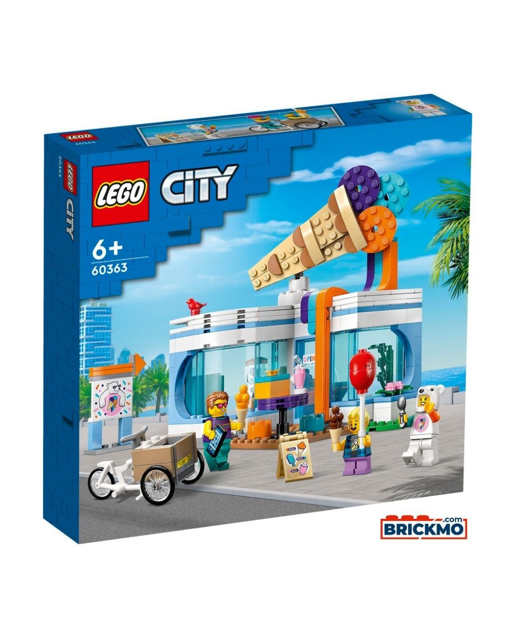 Lego city κατάστημα παγωτών 60363