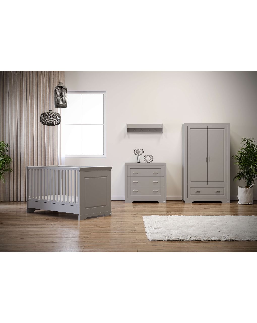 Casababy york grey βρεφικό κρεβάτι μετατρεπόμενο σε προεφηβικό 590322 - CASABABY