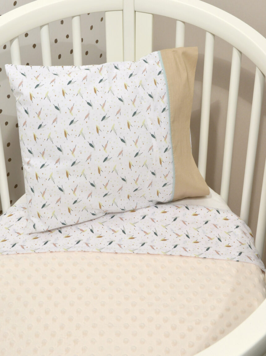 Baby oliver minky κουβέρτα κρεβατιού μπεζ 46-6724-404 - BABY OLIVER
