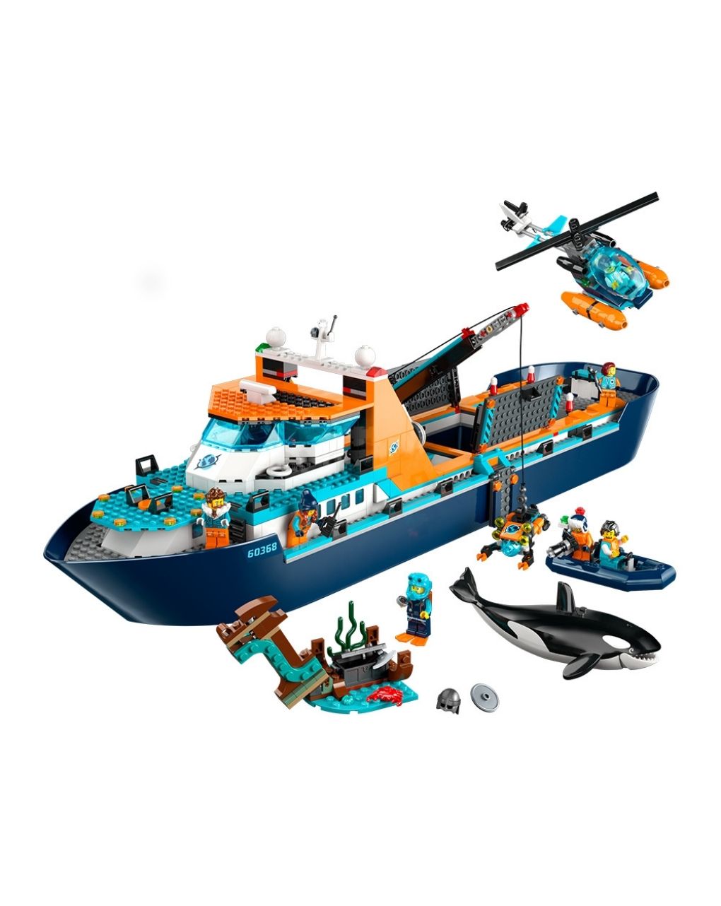 Lego city πλοίο αρκτικής εξερεύνησης 60368 - Lego, Lego City