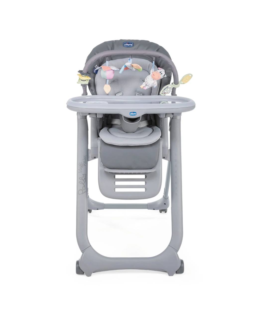 Chicco κάθισμα φαγητού polly magic/21 graphite - Chicco