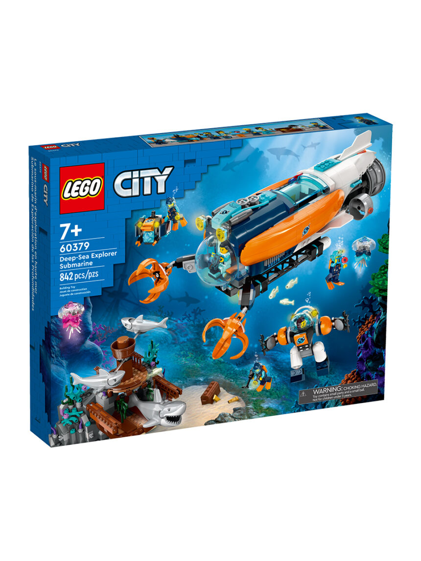 Lego city εξερευνητικό υποβρύχιο μεγάλου βάθους 60379 - Lego, Lego City