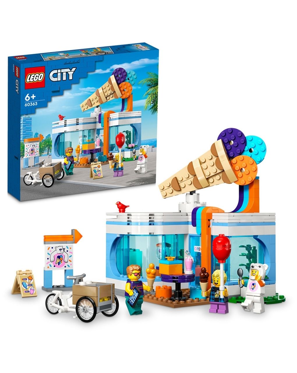 Lego city κατάστημα παγωτών 60363 - Lego, Lego City