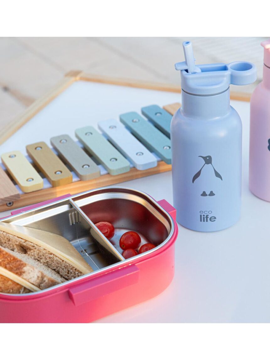 Ecolife παγούρι kids thermos animals 350ml penguin 33-bo-2013 - Ecolife
