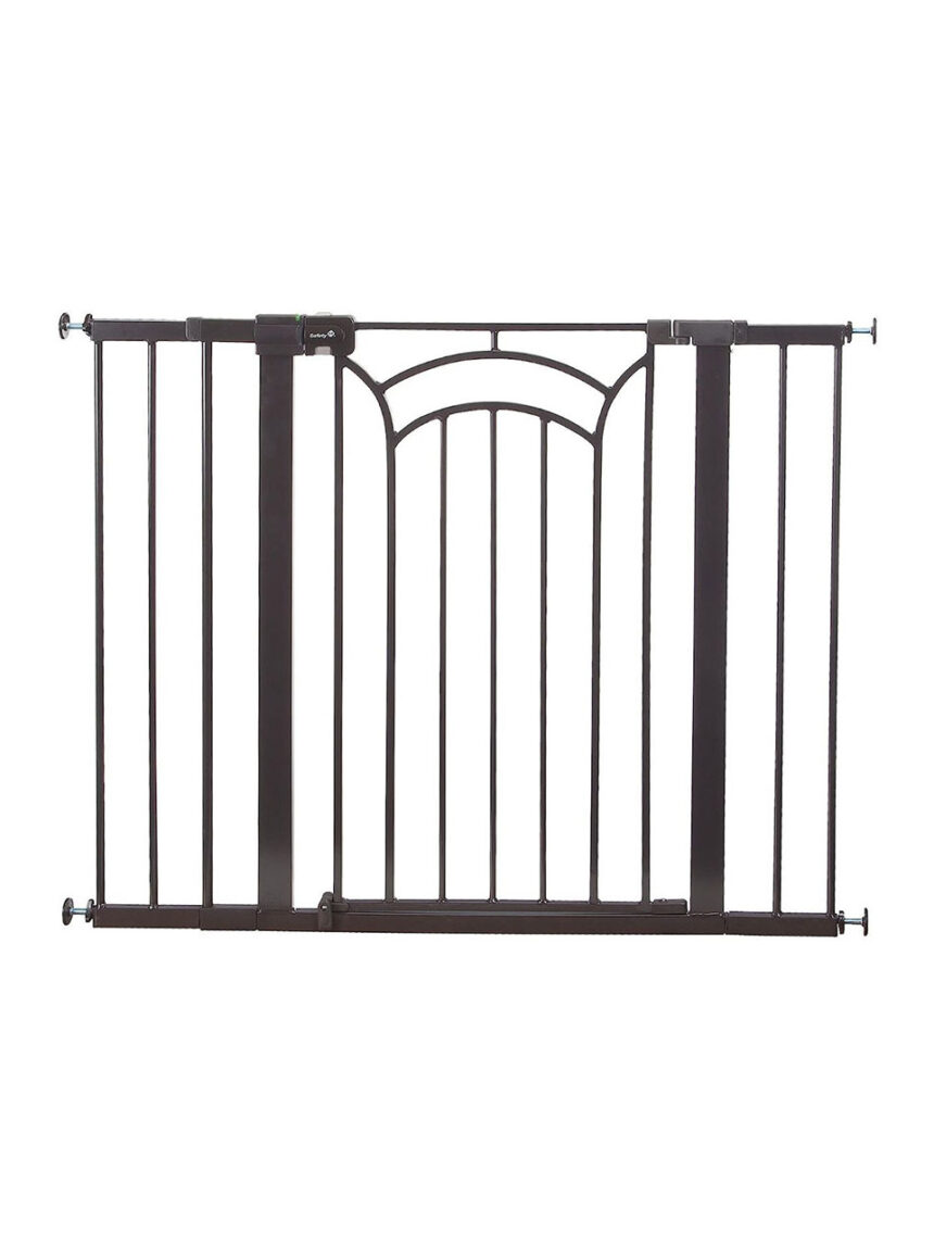 Safety 1st προστατευτική πόρτα σε μαύρο χρώμα με decor tall & wide 74cm-119cm - Safety 1st