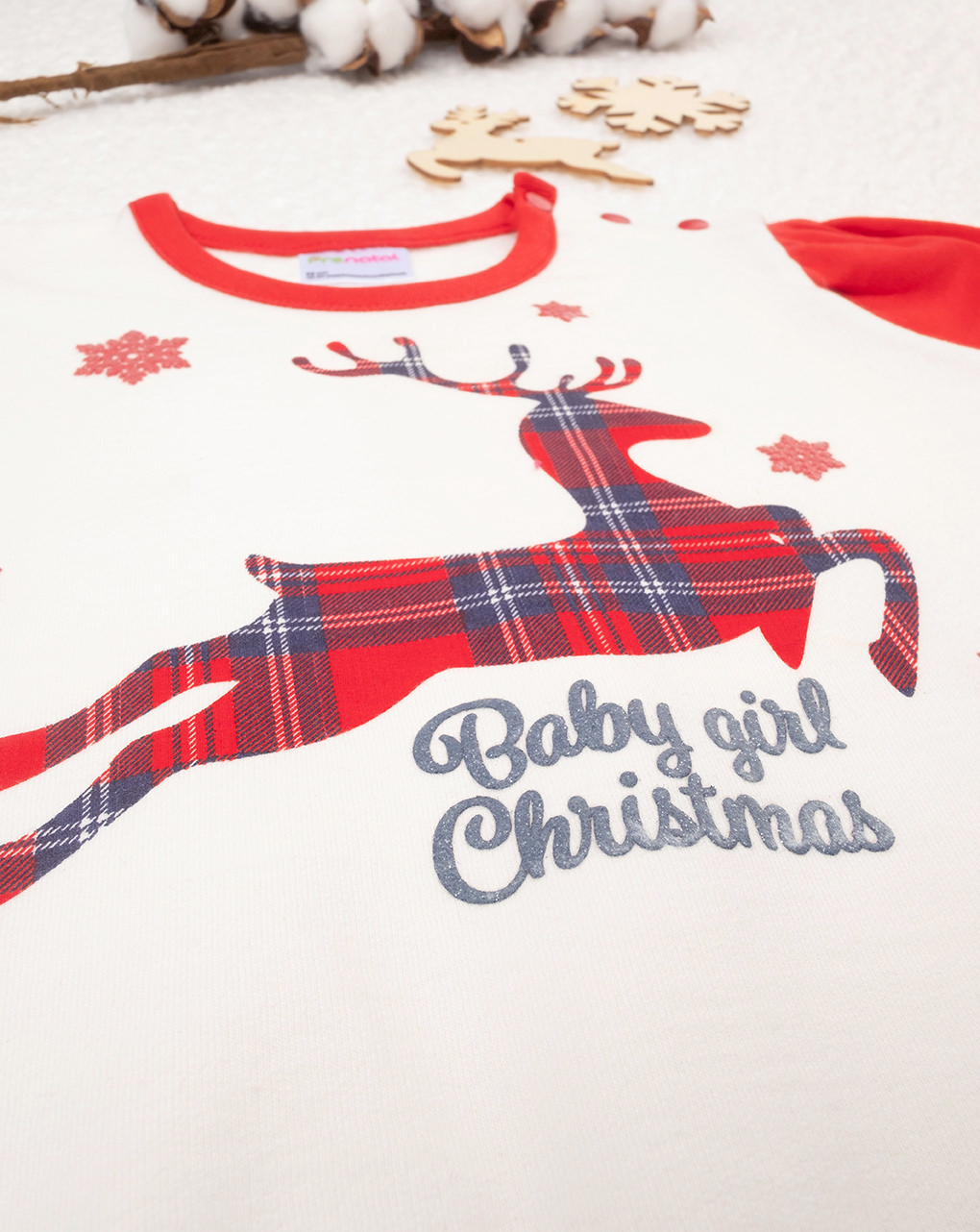 χριστουγεννιάτικη πιτζάμα baby girl christmas για κορίτσι - Prénatal