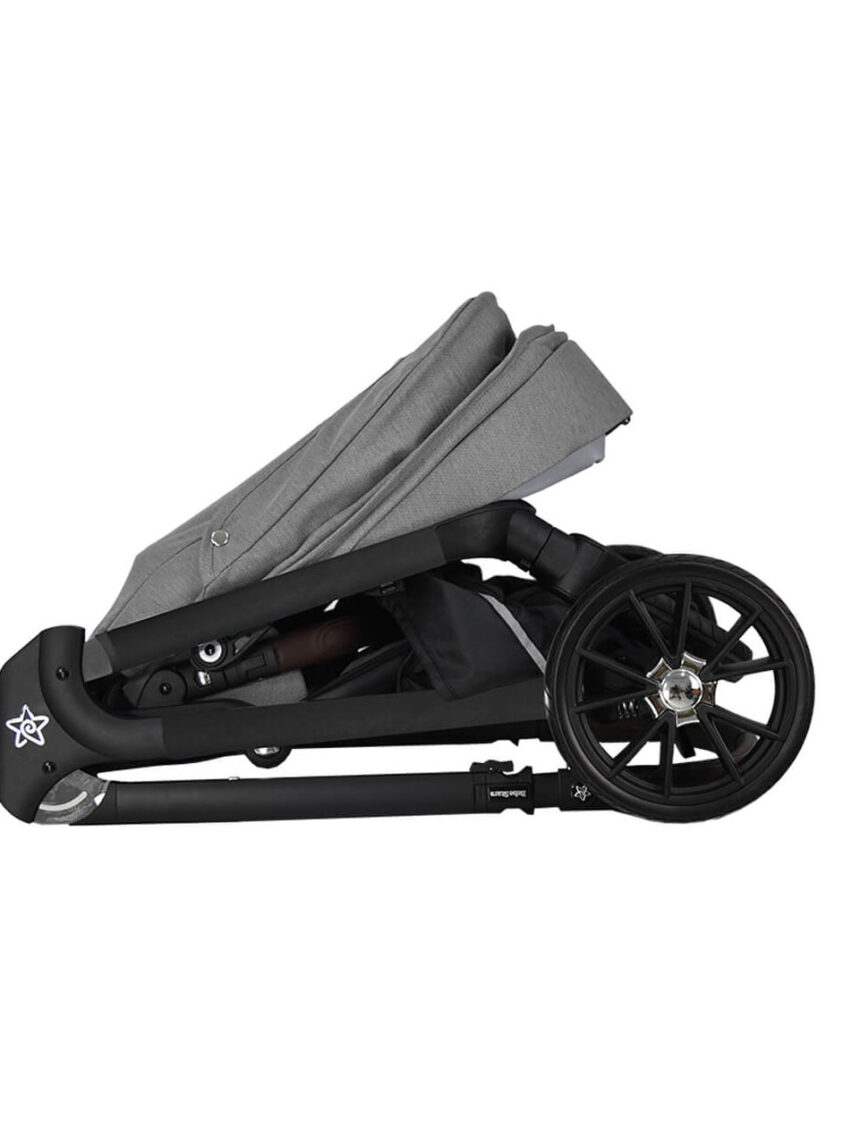 Bebe stars καρότσι nammas grey 346-186 - Bebe Stars