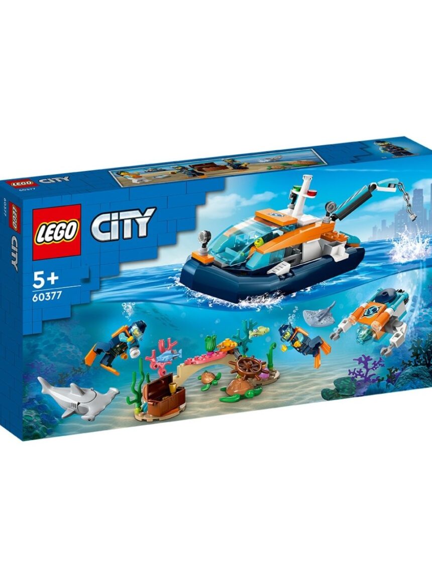 Lego city σκάφος εξερευνητικών καταδύσεων 60377 - Lego, Lego City