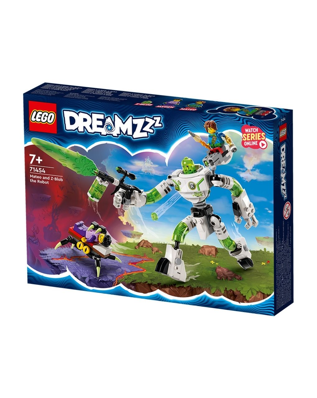 Lego dreamzzz mateo και z-blob το ρομπότ 71454