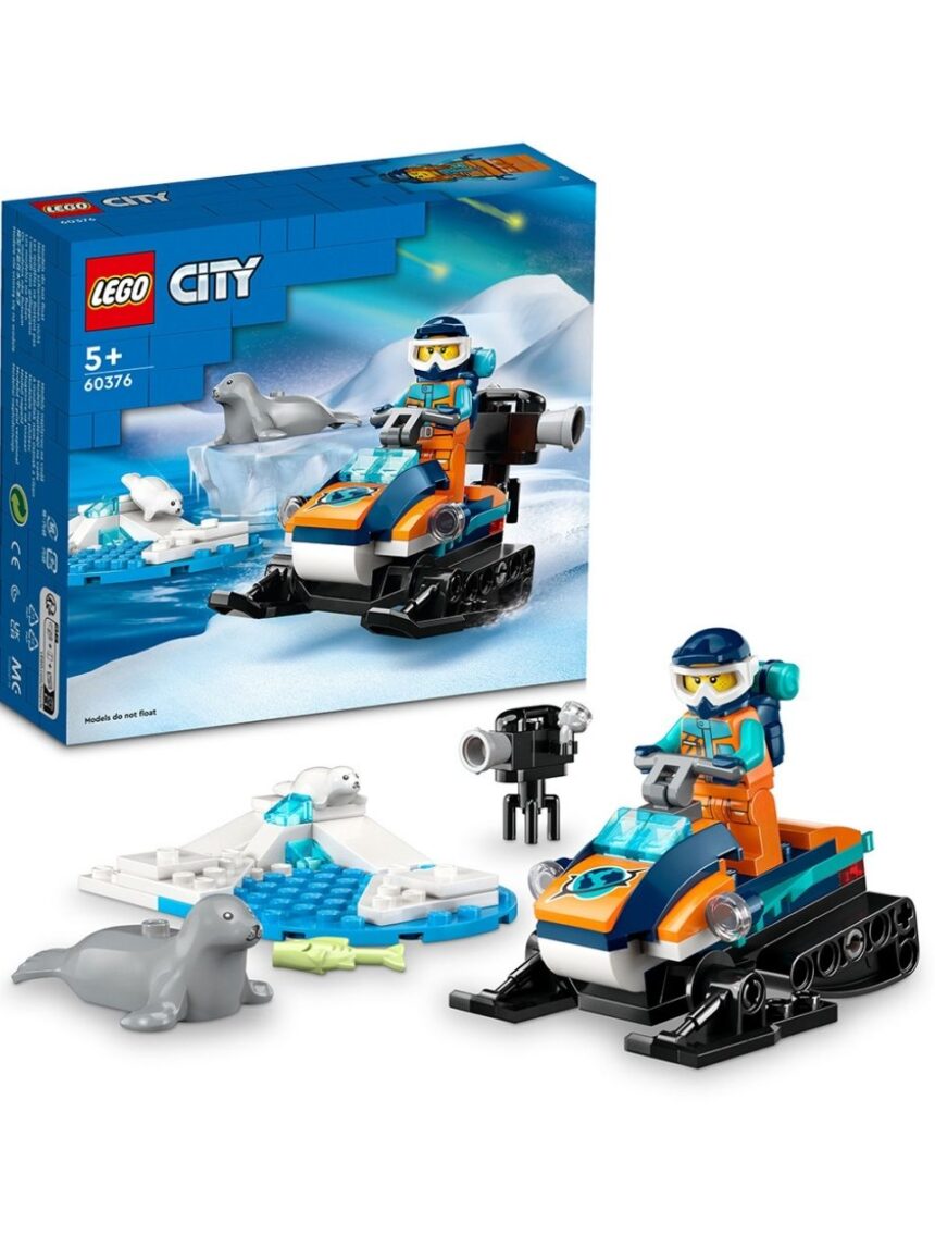 Lego city snowmobile αρκτικής εξερεύνησης 60376 - Lego, Lego City