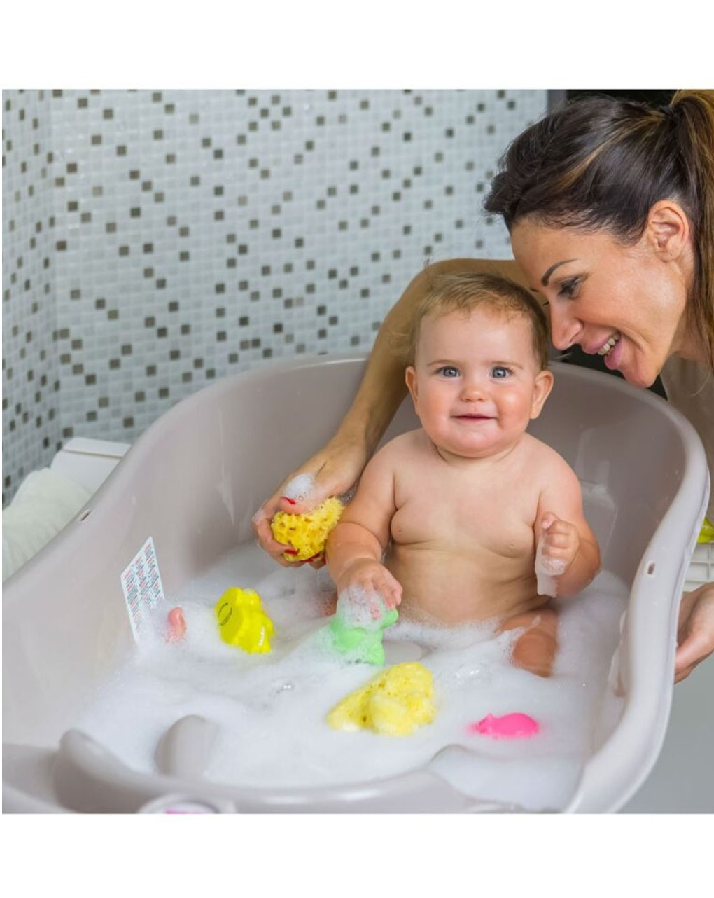 Ok baby μπανάκι μωρού onda evolution γαλάζιο 0-12 μηνών - Okbaby