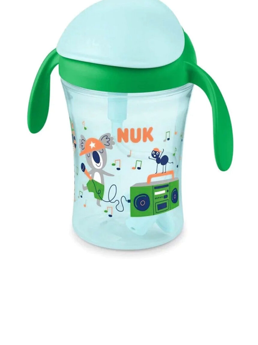 Nuk εκπαιδευτικό ποτηράκι με καλαμάκι motion cup 230ml - Nuk