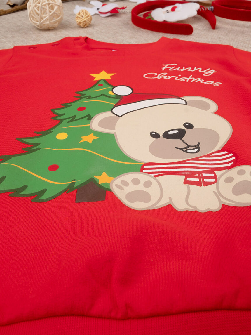 χριστουγεννιάτικη πιτζάμα με αρκουδάκι για αγόρι - Prénatal