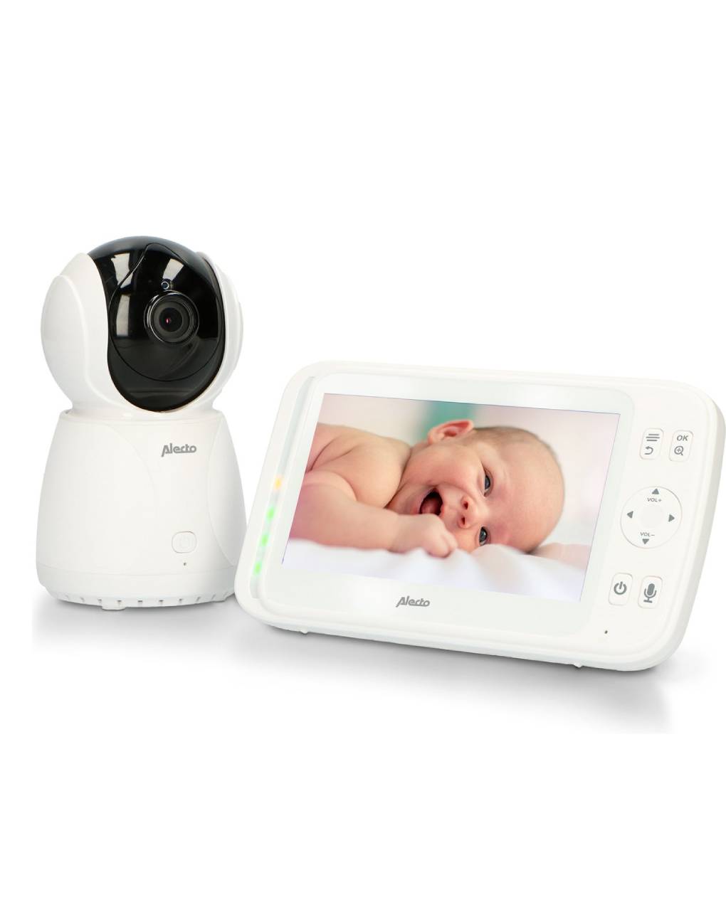 Alecto συσκευή παρακολούθησης μωρού dvm-275  με οθόνη 5"