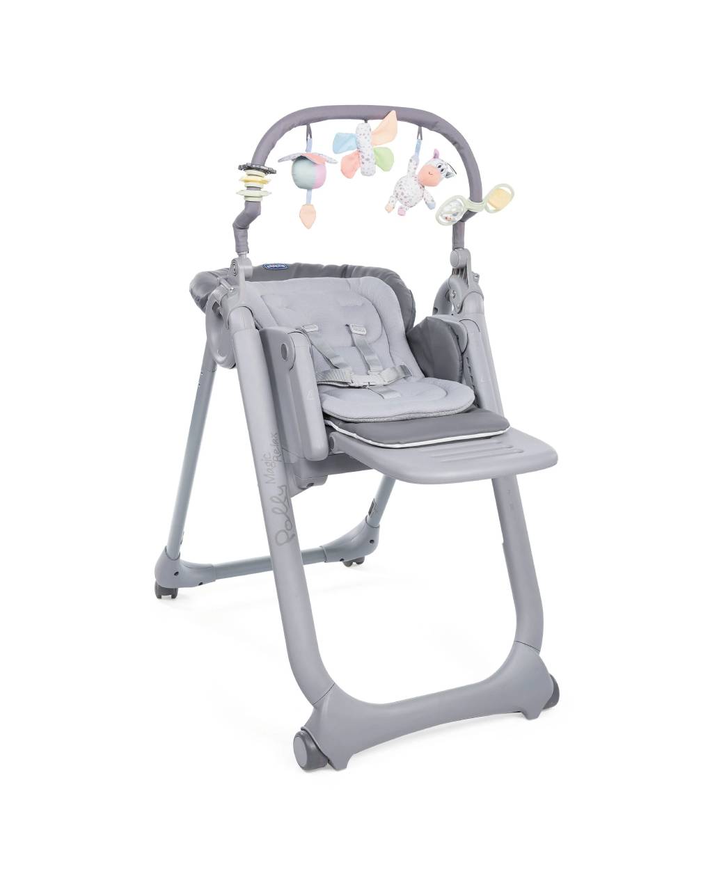 Chicco κάθισμα φαγητού polly magic/21 graphite - Chicco