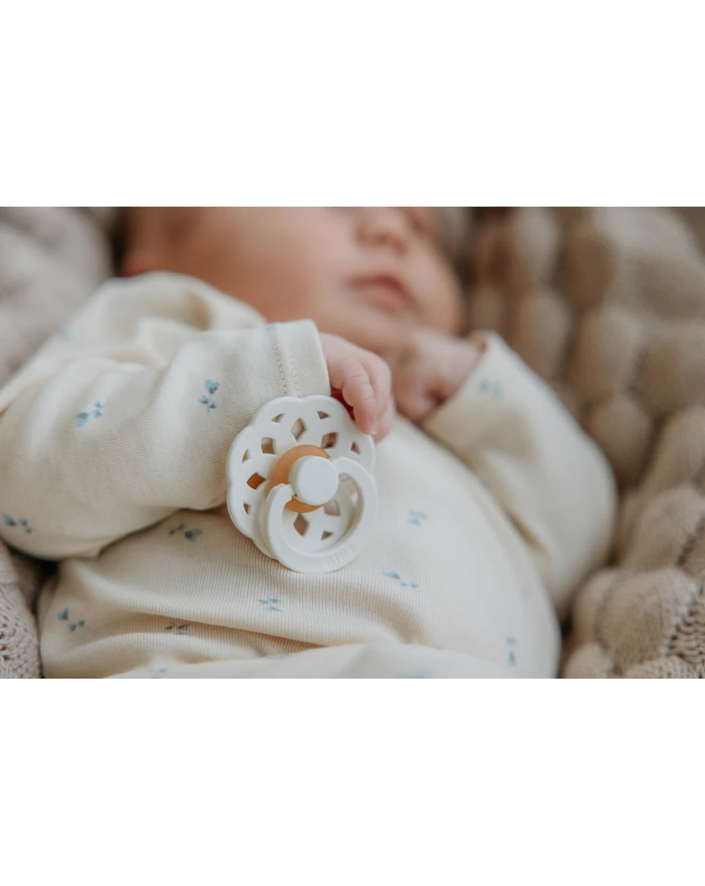 Bibs πιπίλες καουτσούκ boheme colour ivory / blossom 6+m σετ 2 τεμ. - BIBS