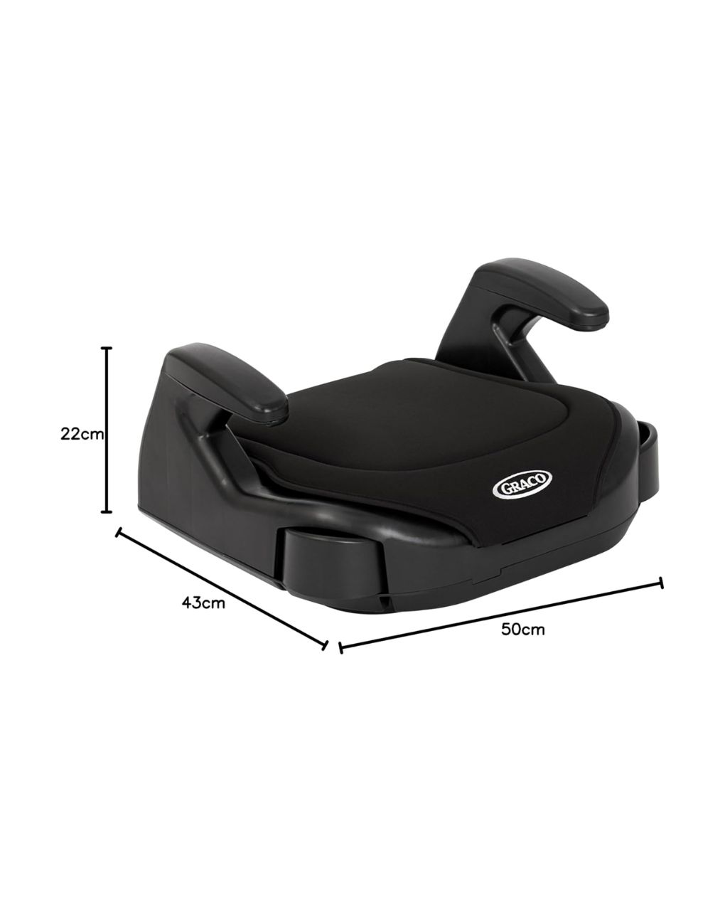 Graco κάθισμα αυτοκινήτου booster i-size (135-150cm) black 8ct750blceu - Graco