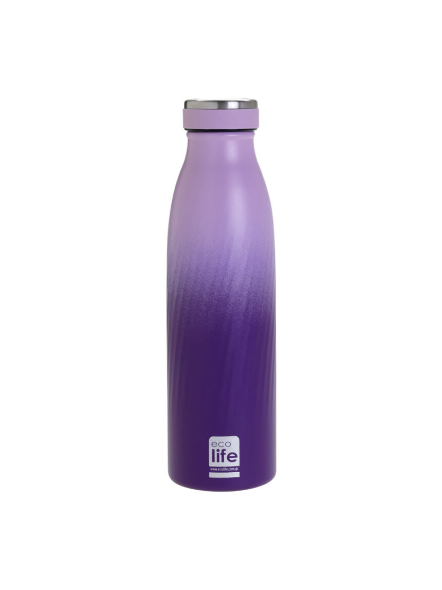 Ecolife μπουκάλι θερμός 500ml purple ombre 33-bo-3042 - Ecolife