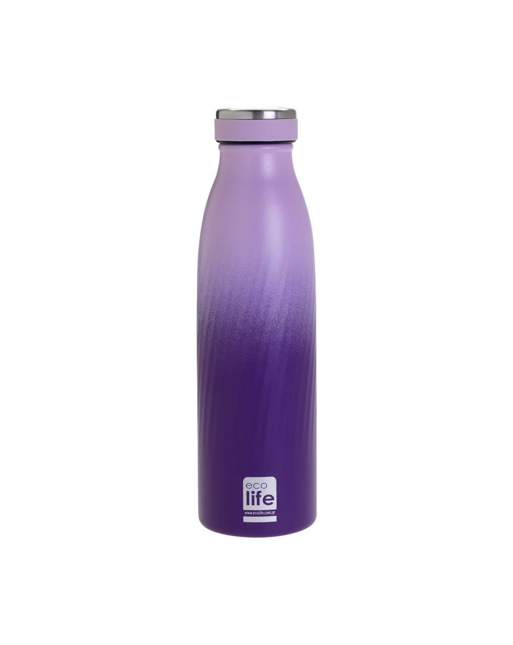Ecolife μπουκάλι θερμός 500ml - purple ombre