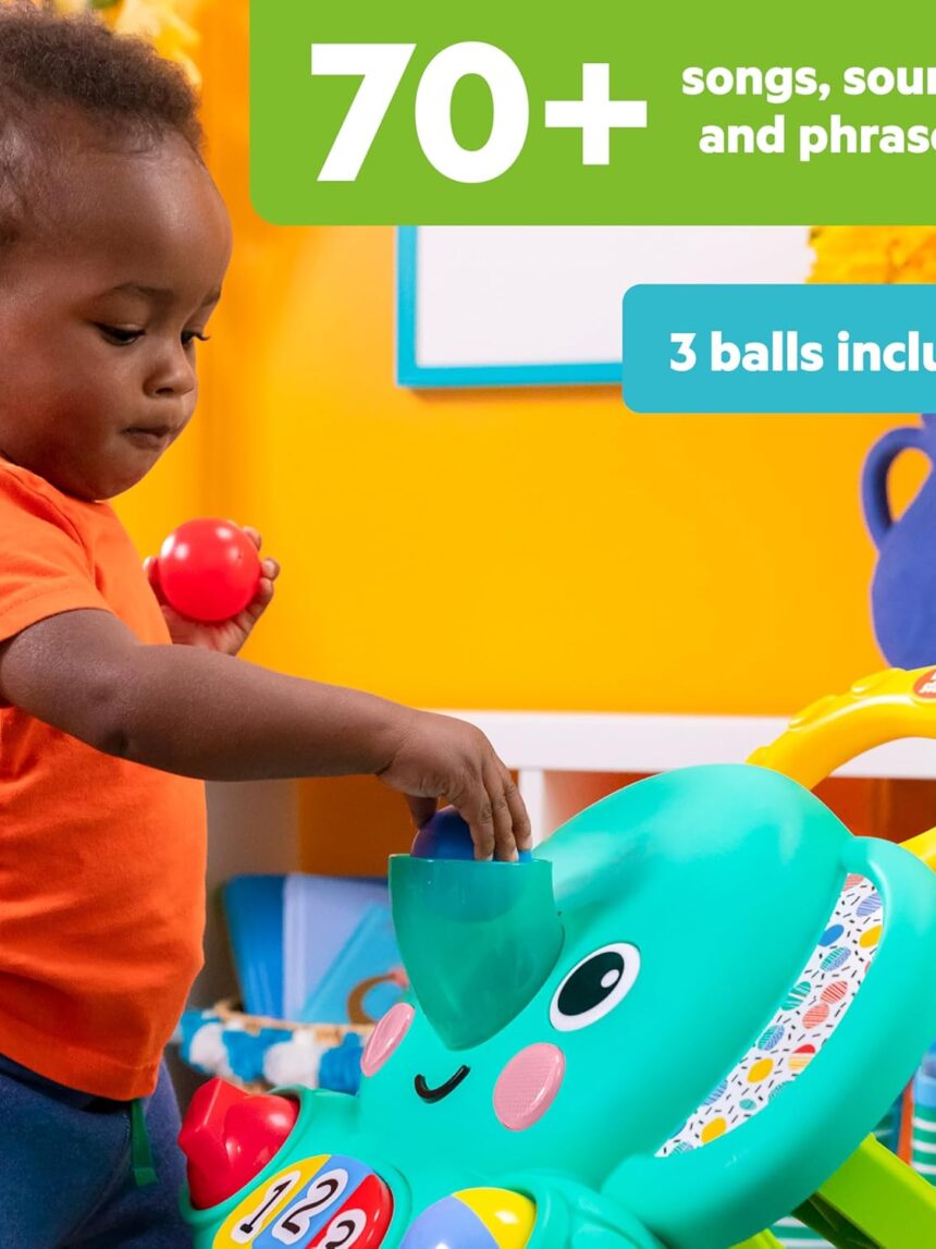 Bright starts kids ii stroll 'n roll 2-in-1 ball play walker 12892 - KIDS II