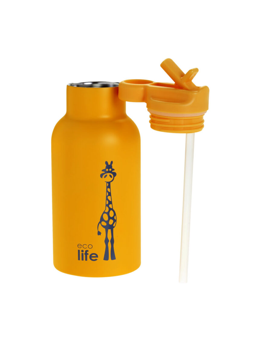 Ecolife παγούρι θερμός για παιδιά animals 350ml - giraffe - Ecolife