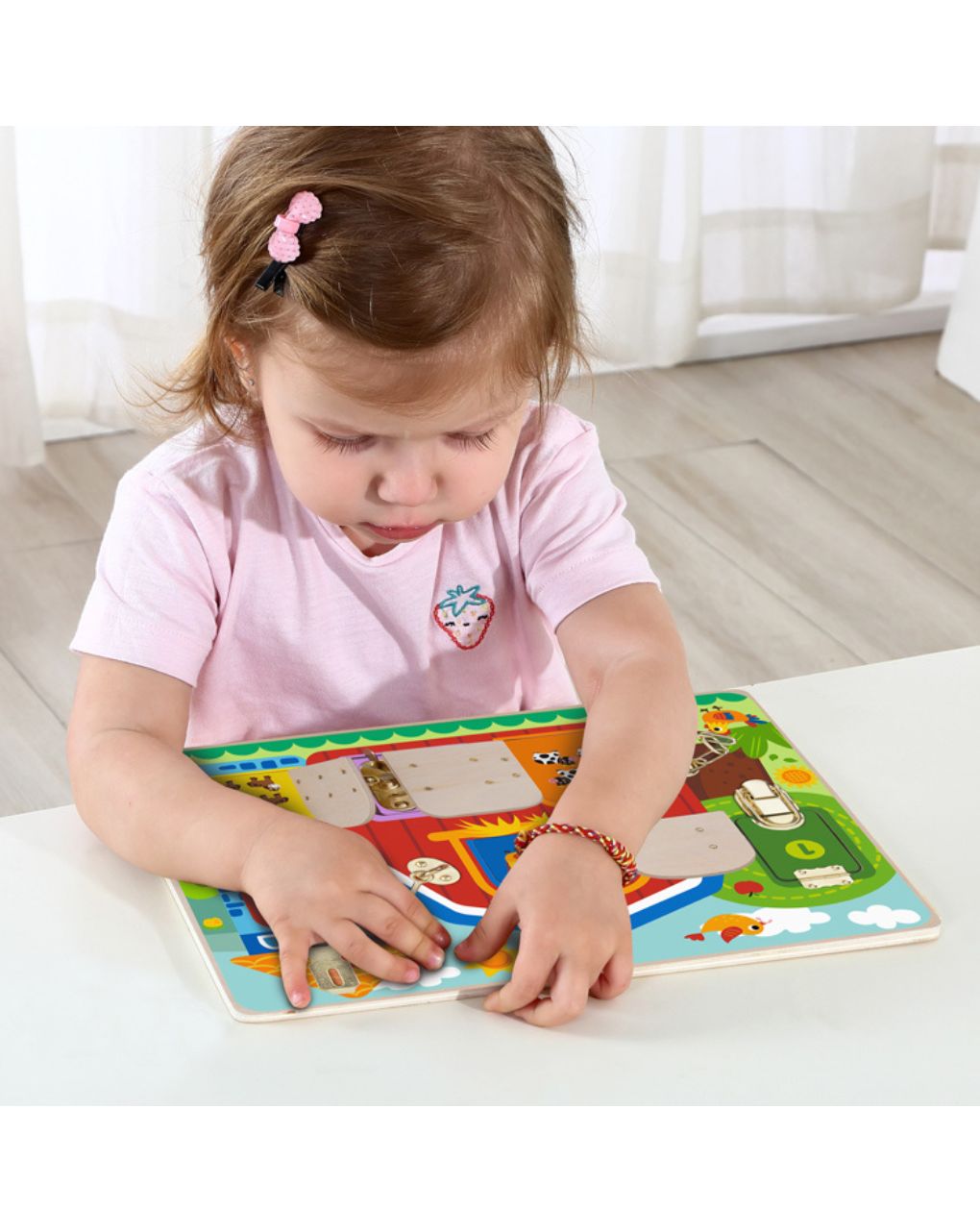 Tooky toy ξύλινος στάβλος με κλειδαριές tk044 - TOOKY TOY