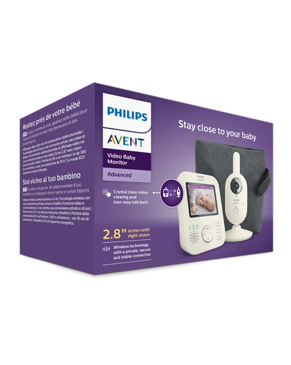 Philips avent ενδοεπικοινωνία με κάμερα scd882/26 - Philips Avent