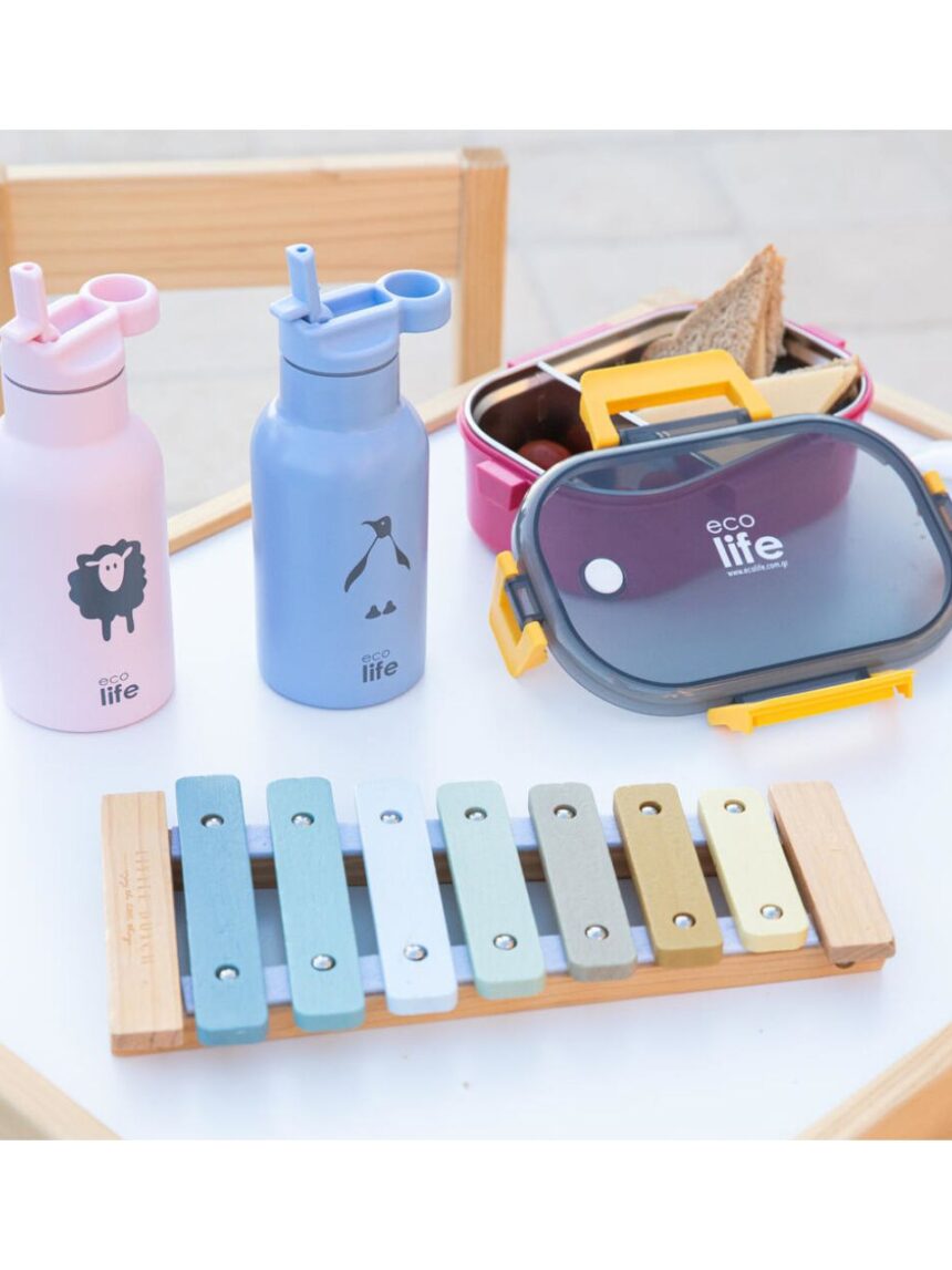 Ecolife παγούρι kids thermos animals 350ml sheep 33-bo-2014 - Ecolife