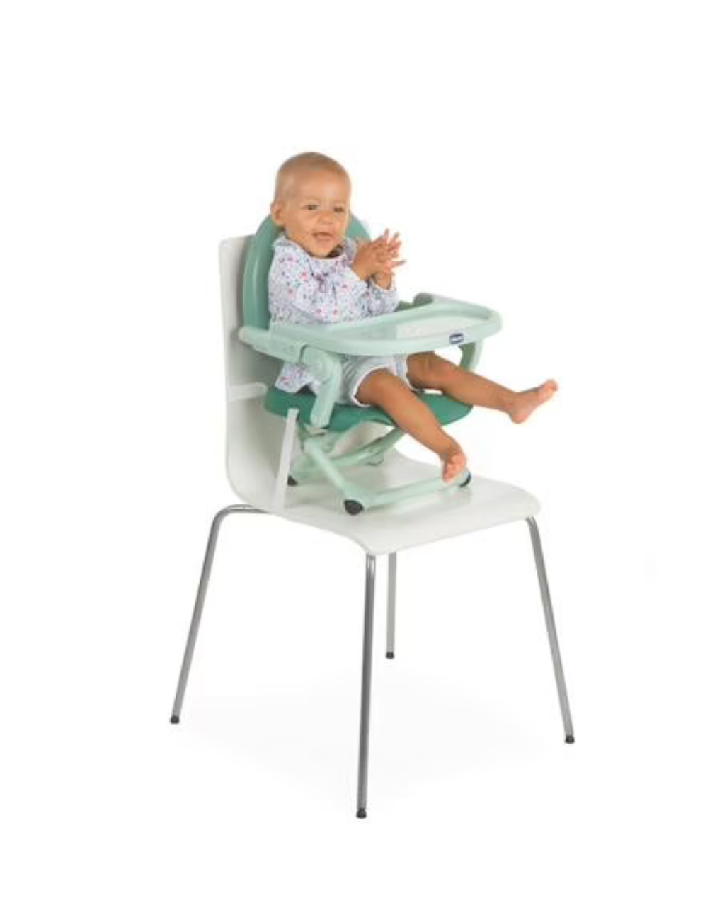 Chicco κάθισμα φαγητού για καρέκλα pocket snack /76 sage 7m+ - Chicco