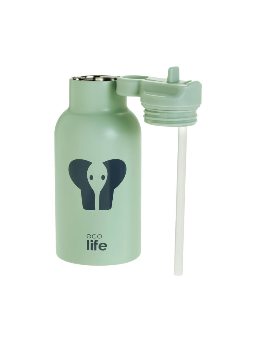 Ecolife παγούρι θερμός για παιδιά animals 350ml - elephant - Ecolife