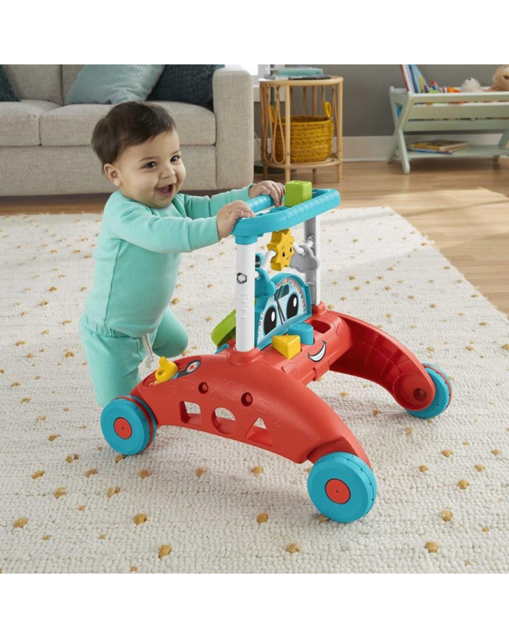 Fisher-price εκπαιδευτική στράτα – αυτοκινητάκι 3 σε 1 hjp48 - Fisher-Price