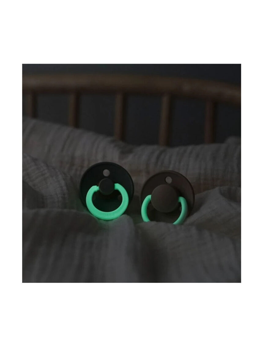 Bibs πιπίλες καουτσούκ colour sage / cloud night 6+m σετ 2 τεμ. - BIBS