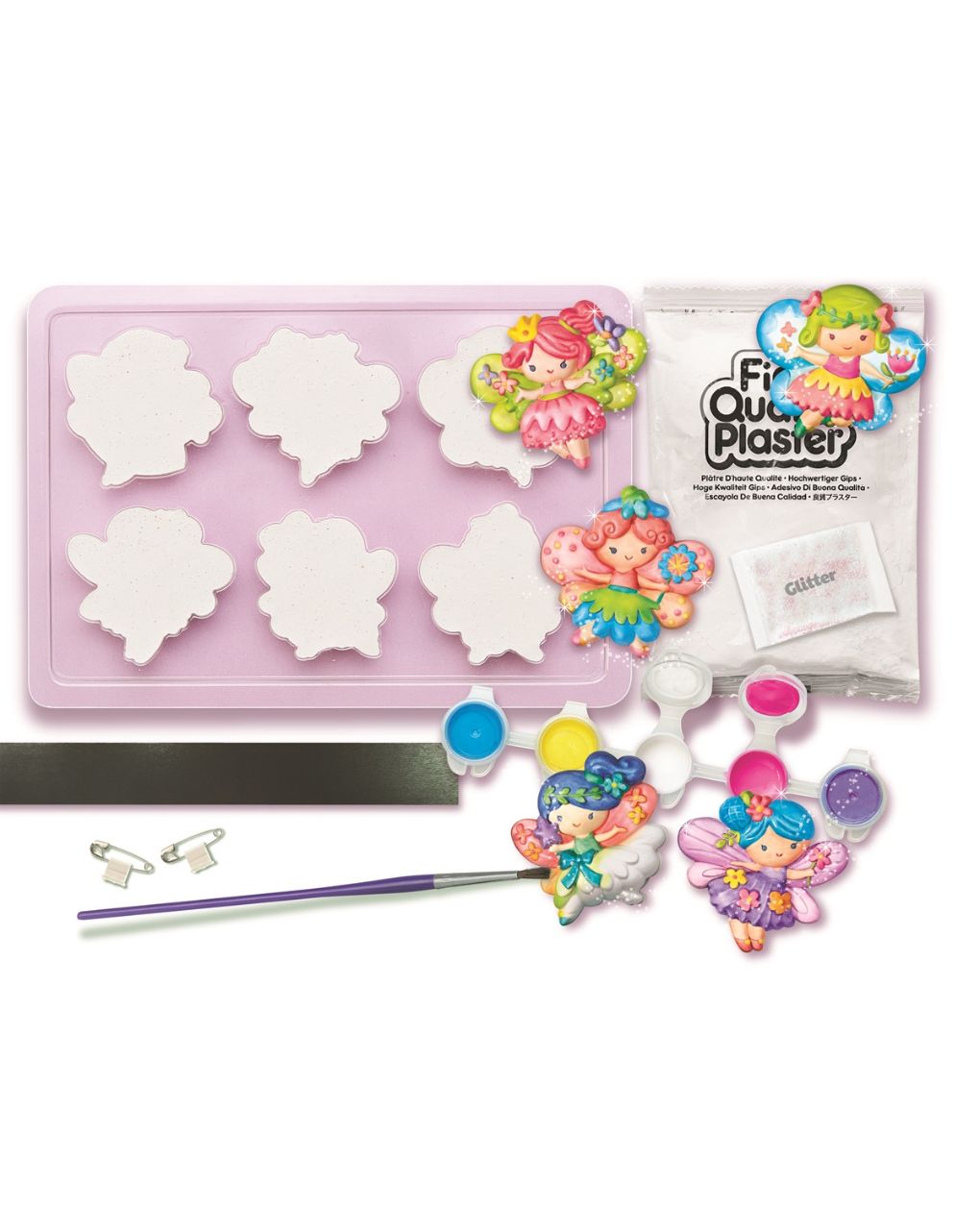 4μ κατασκευή νεράϊδες μαγνητάκια / καρφίτσα 4m0024 - 4M TOYS