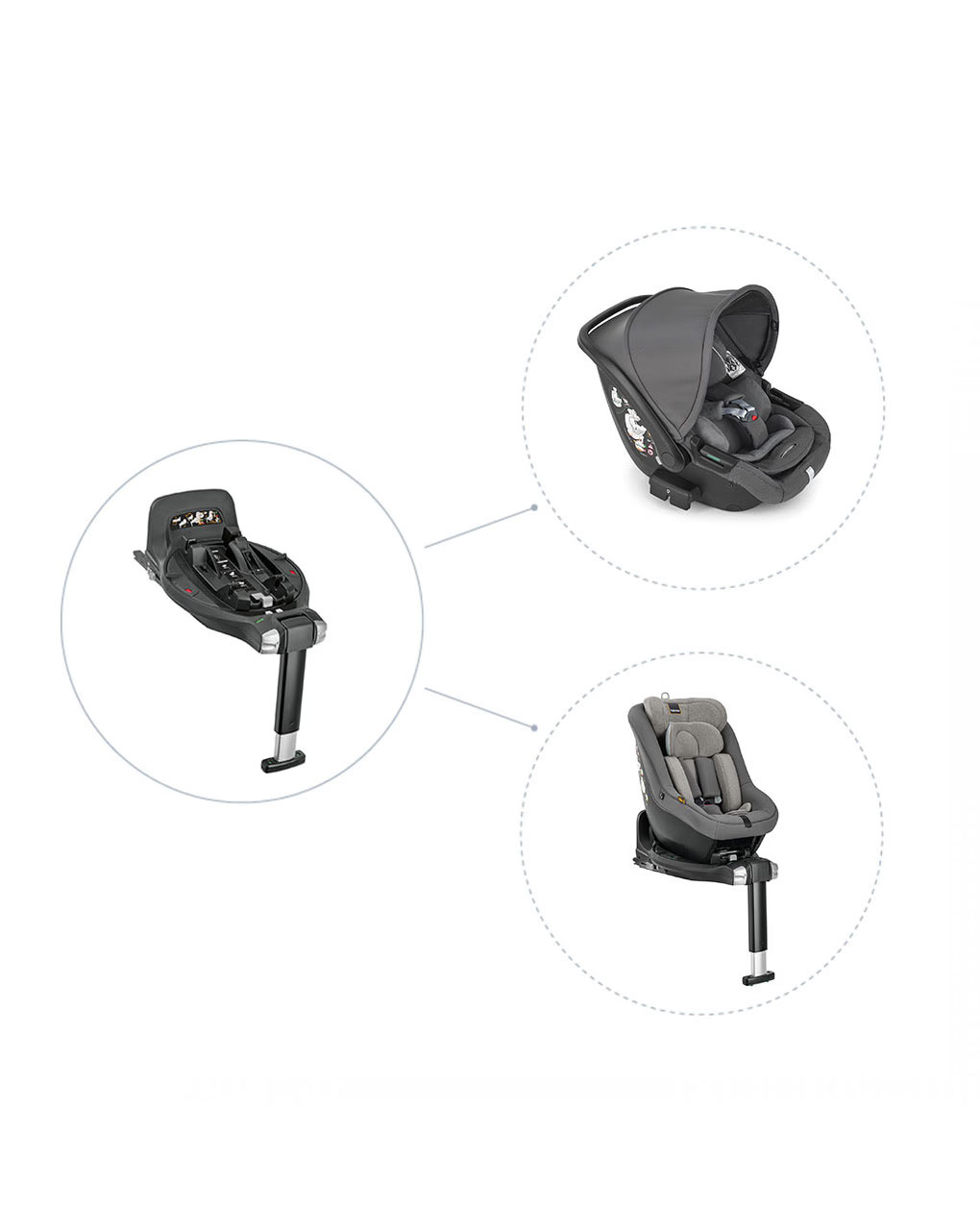 Inglesina βάση isofix για darwin 360 i-size electa/ aptica xt - Inglesina