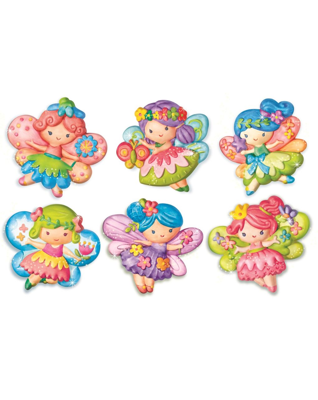 4μ κατασκευή νεράϊδες μαγνητάκια / καρφίτσα 4m0024 - 4M TOYS