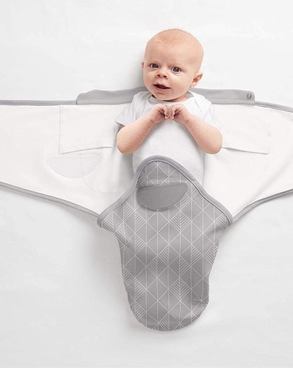 Swaddleme™ by ingenuity™  πάνα αγκαλιάς whisper quiet art deco 0.5 tog 0-3m 58816 - Swaddleme