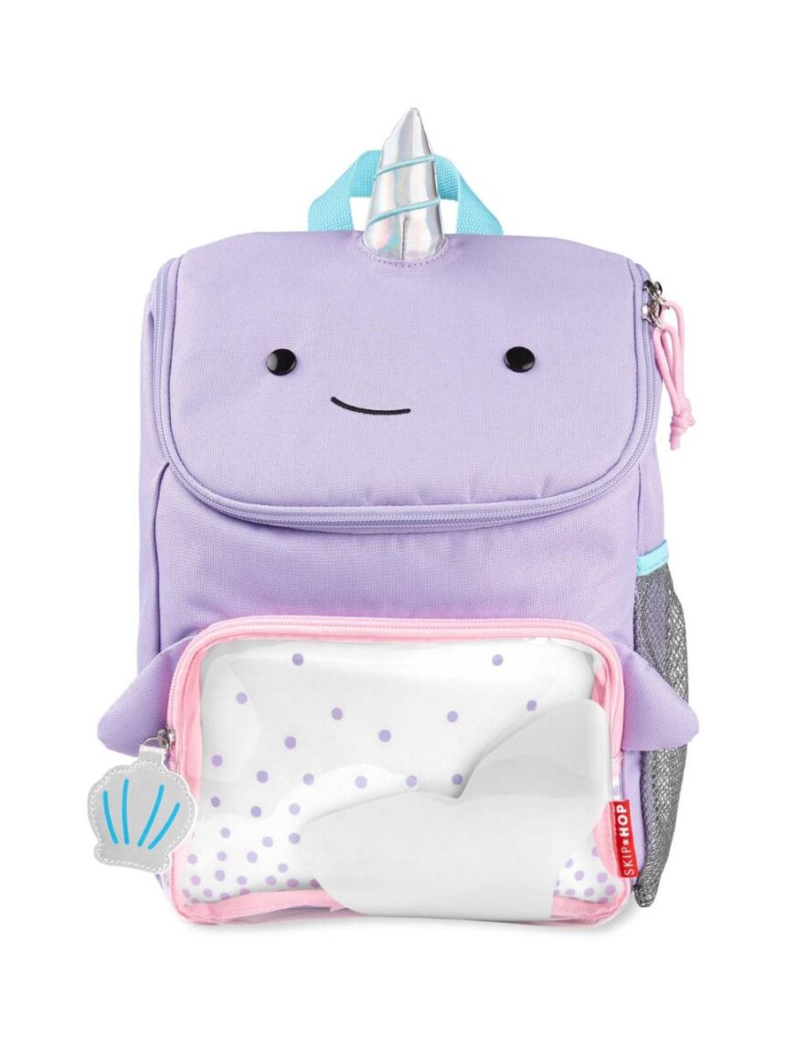 Skip hop zoo παιδική τσάντα πλάτης μεγάλη narwhal 9m929310 - SKIP HOP